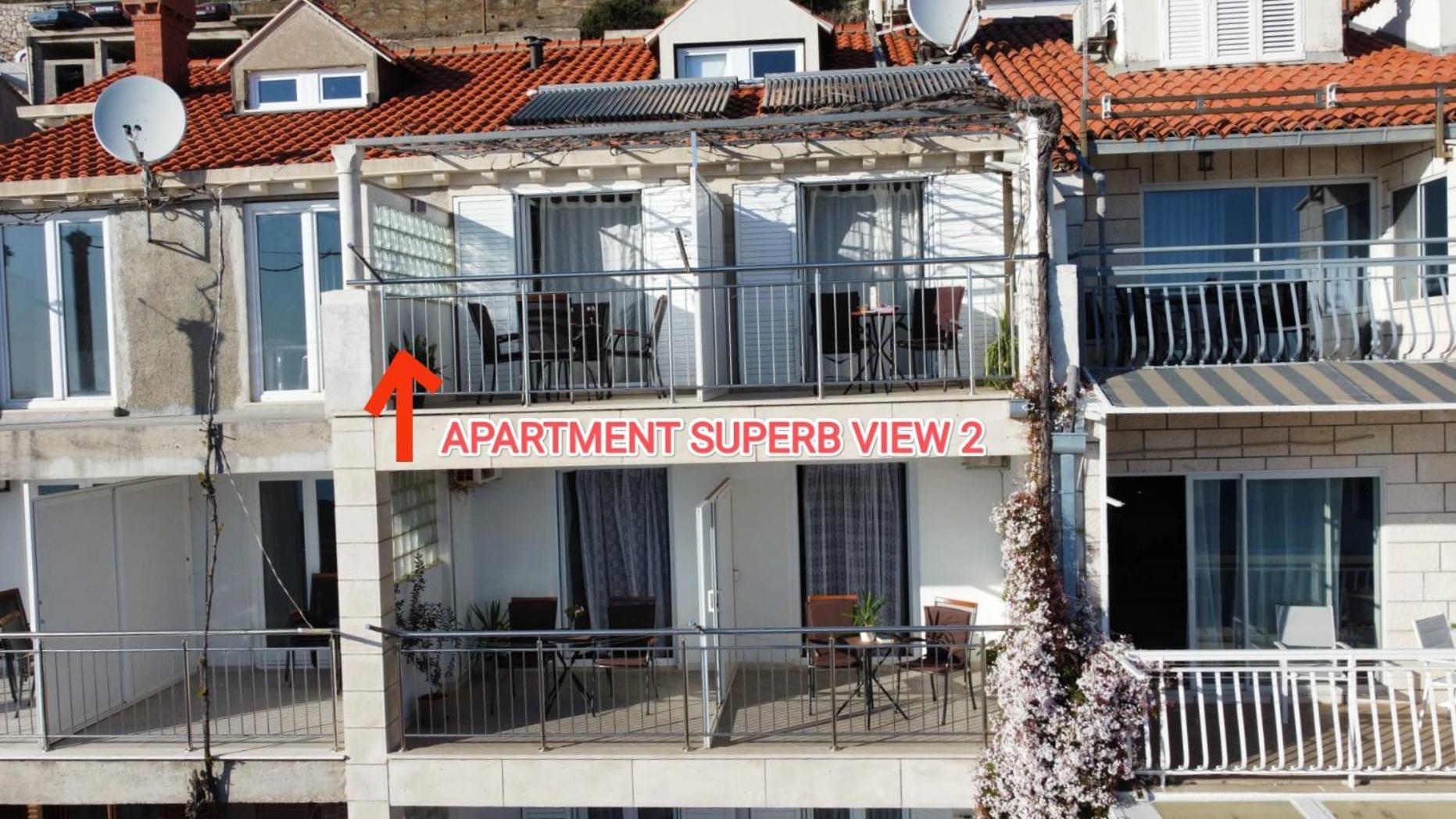 Apartment Superb View 2 Dubrovnik Exterior foto